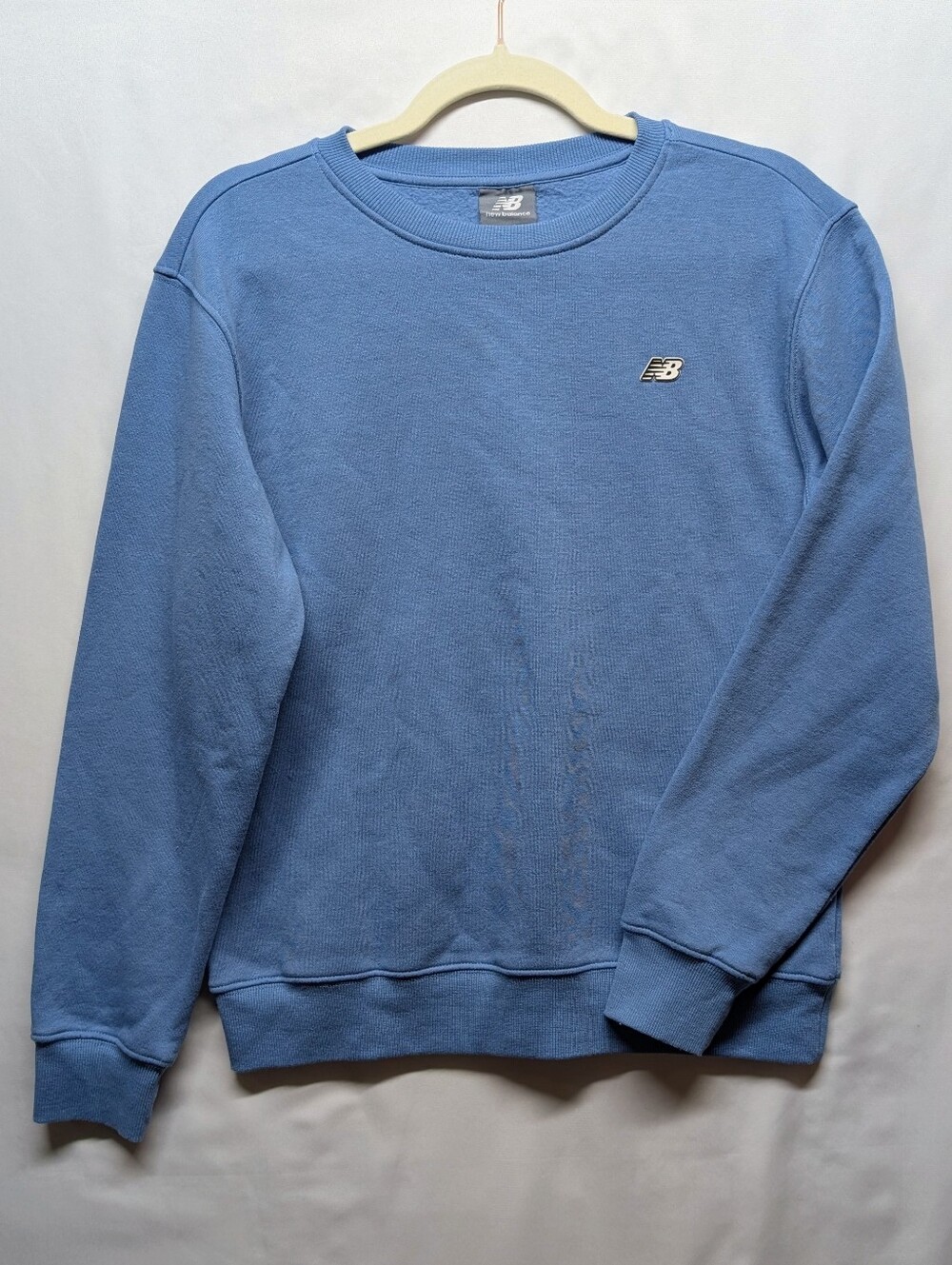 400-New Balance Men’s Light Blue Crewneck Sweatshirt